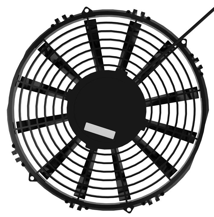 مروحة تبريد عادي 10" 24V